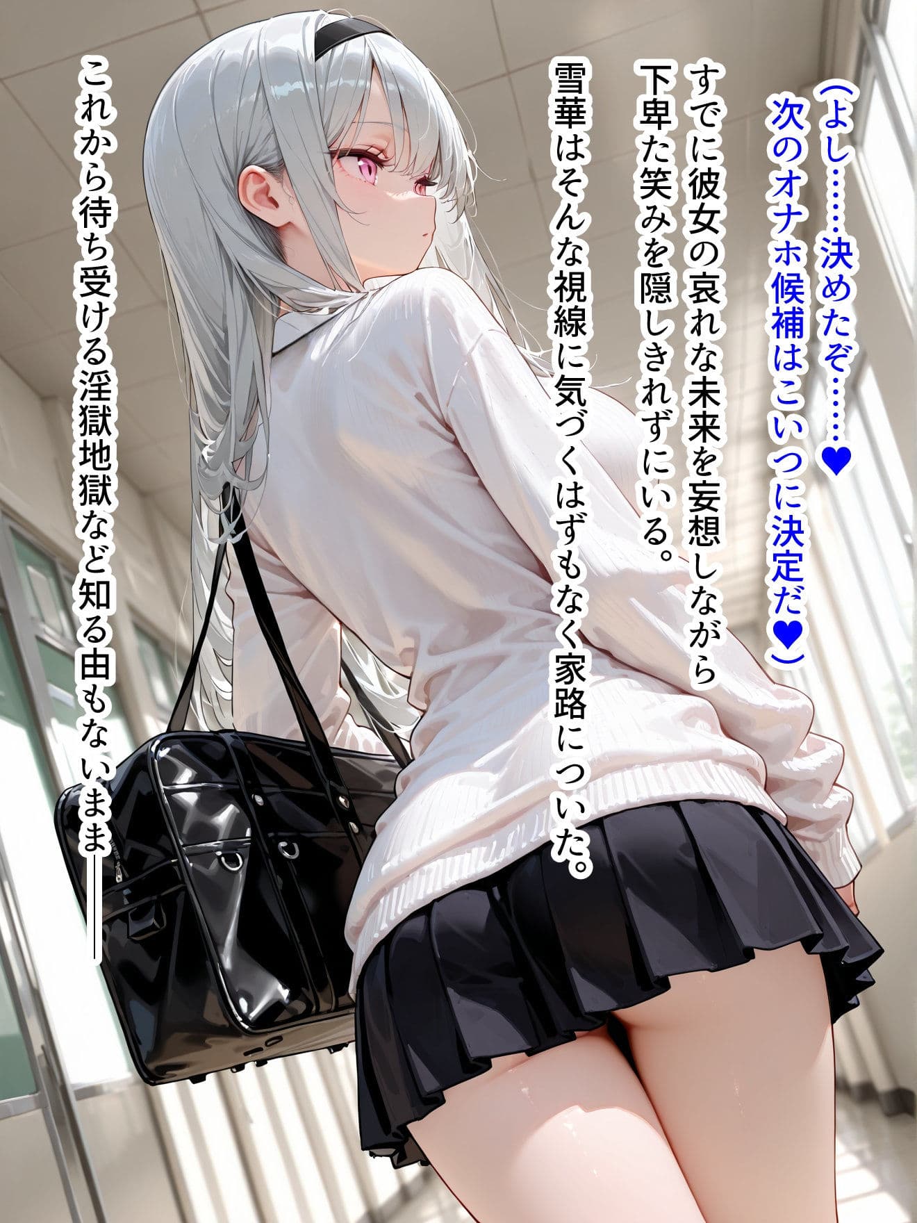 ナマイキ女子調教記録3 〜オナホに堕ちた銀髪優等生〜 サンプル2