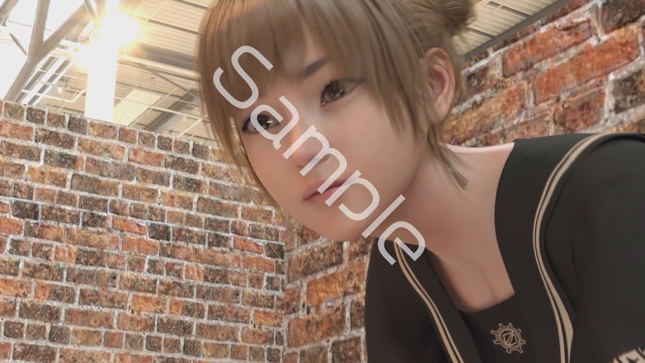【▲100】一ノ瀬廻里 学年2位の彼女は友人に得意科目の生物でも何でも教えてあげる優しい女性。（PV05:サテン地水色大人っぽいフルバックパンティ） サンプル4