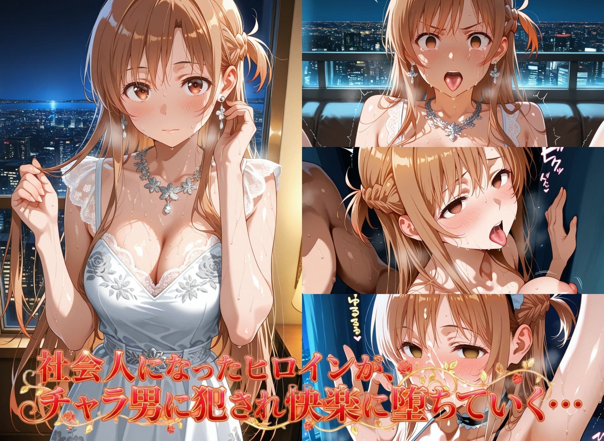 純粋だった彼女の変わり果てた姿  結城明〇奈編 サンプル2
