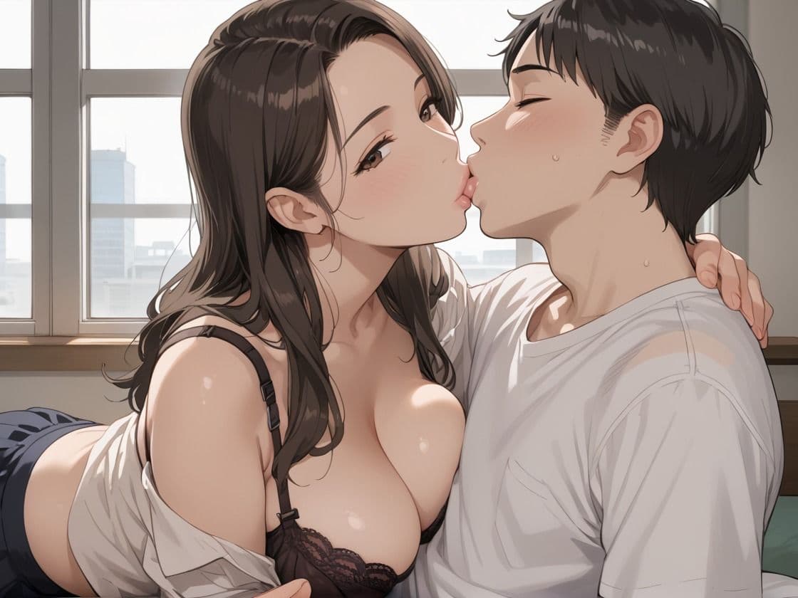 出張でうちに泊まる叔母と生中出し サンプル10