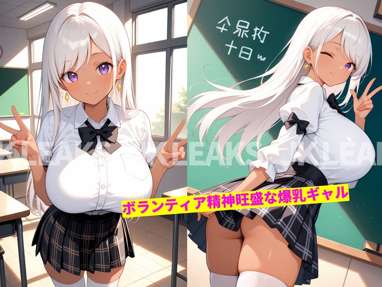 爆乳ギャルの童貞救済ボランティア ｜JKLEAKS 47 【流出動画付・音声付き！】 サンプル1