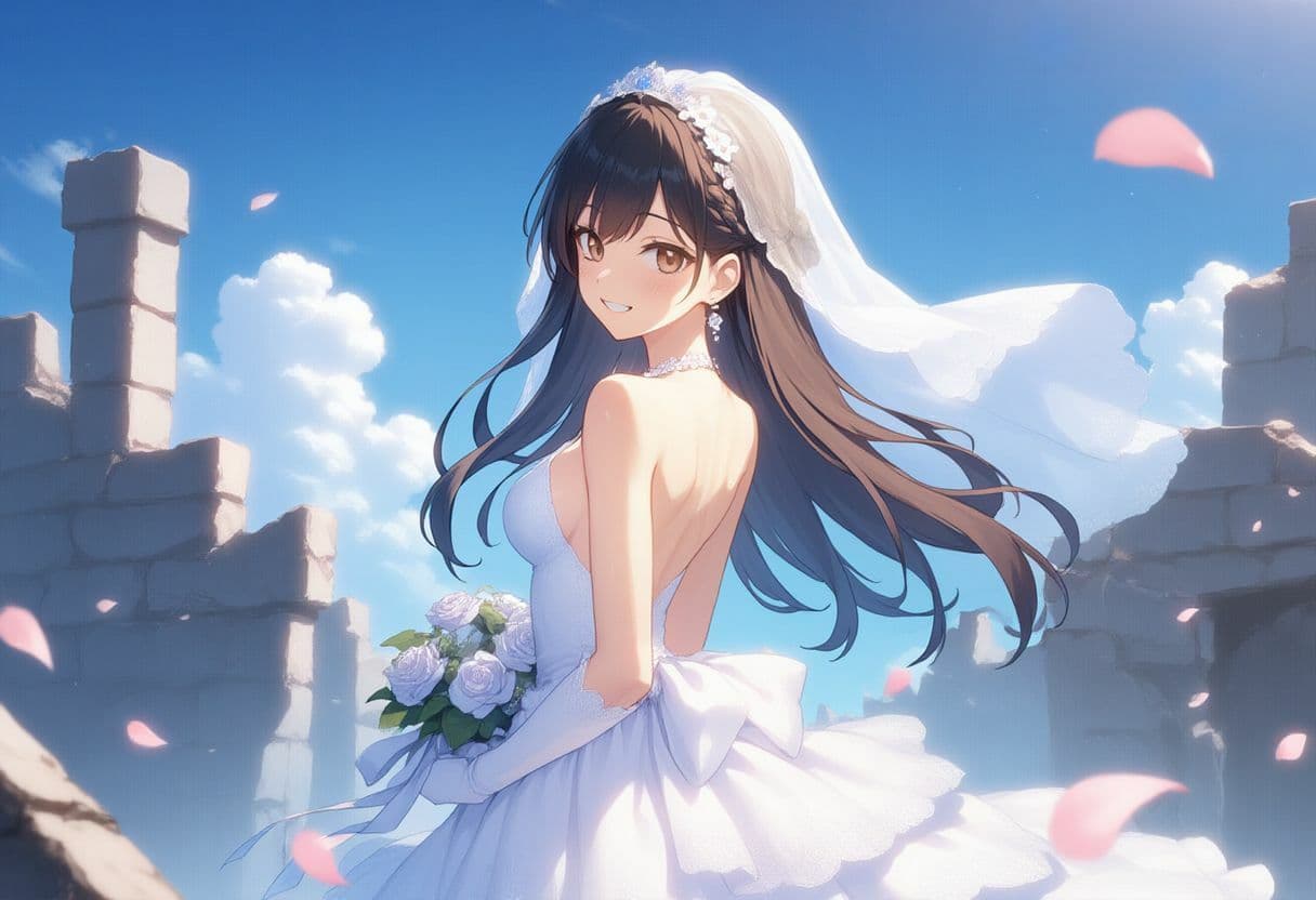 美少女図鑑 穢されたウェディングドレス サンプル1