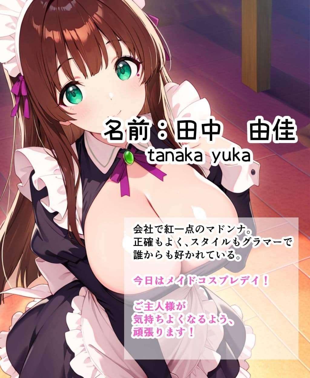 メイドプレイをしたら命令されて中出しH サンプル8