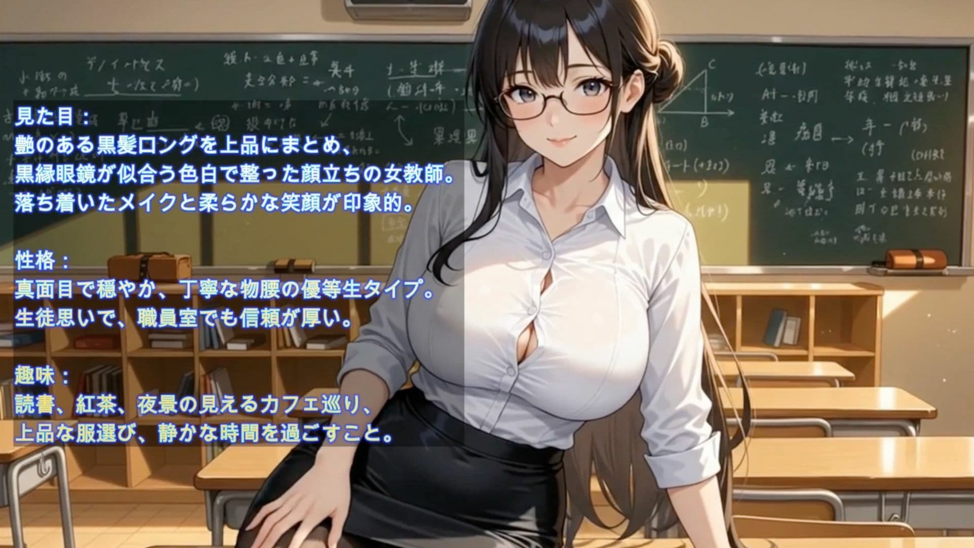 放課後の禁断ダブル個別指導 〜爆乳女教師たちの甘い誘惑〜 サンプル1