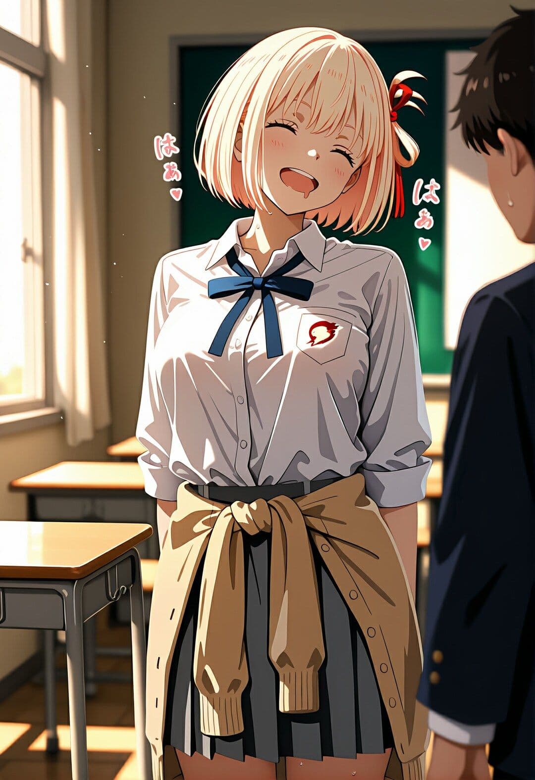 【リ〇リコ】千〇の催〇アプリでH三昧〜抑えきれない学校H〜 サンプル3