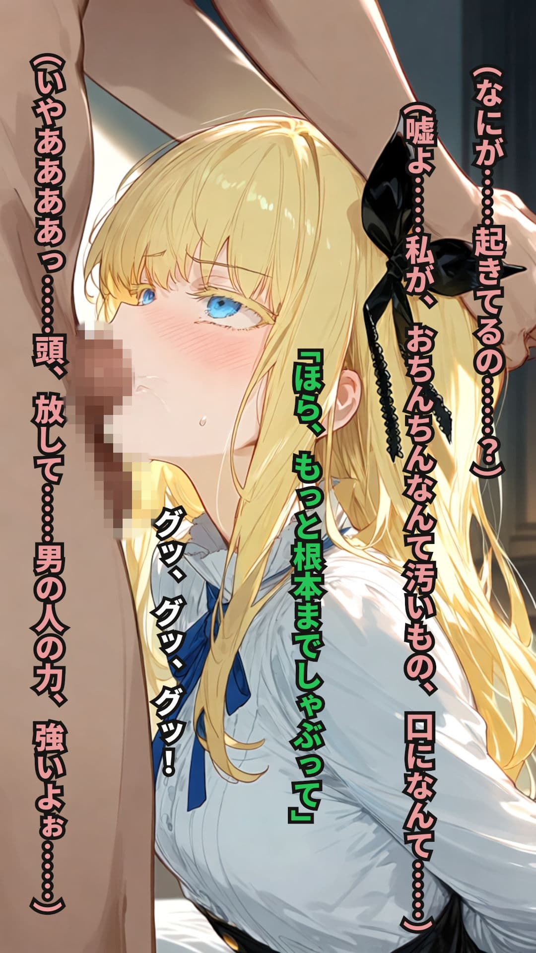 憧れの金髪お嬢様なクラスメイトが別荘で三日間ひとりきりになると知ったあなたは…… サンプル6