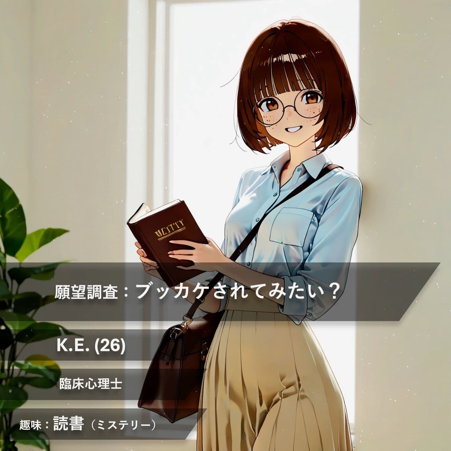 【フルボイス:約6分】文系才女の理性崩壊・ザーメンを舐めるだけの約束が…【実験的作品:願望時間と賢者時間＃5】 サンプル1