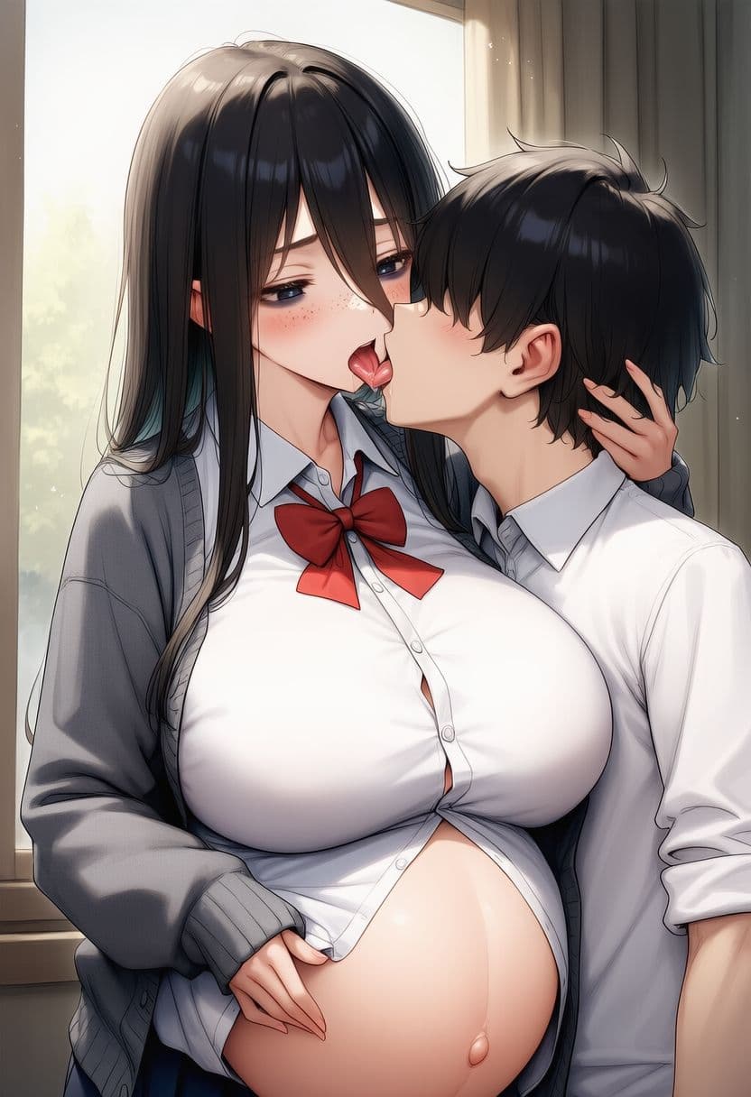 エロい体の陰キャクラスメートとsexして妊娠させて出産させてを2回 サンプル7