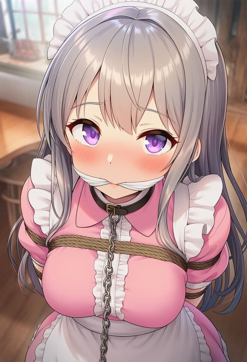 【音声付き】緊縛された女の子動画集 〜首輪編〜 サンプル2