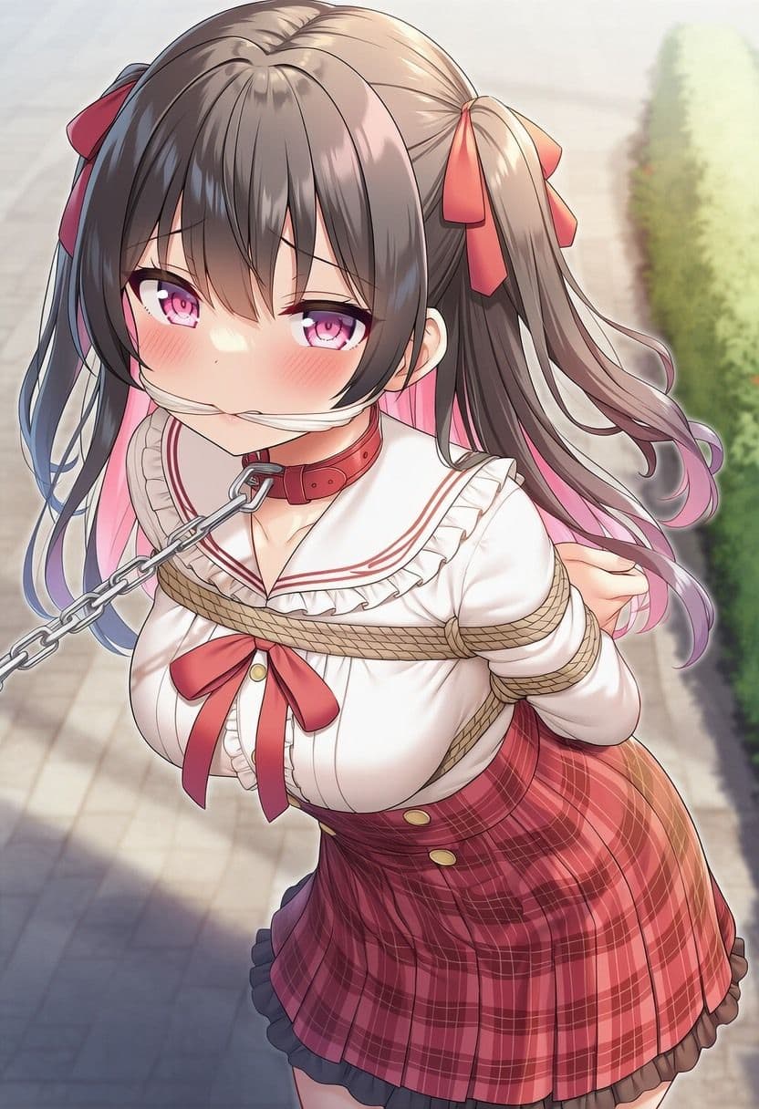 【音声付き】緊縛された女の子動画集 〜首輪編〜 サンプル3
