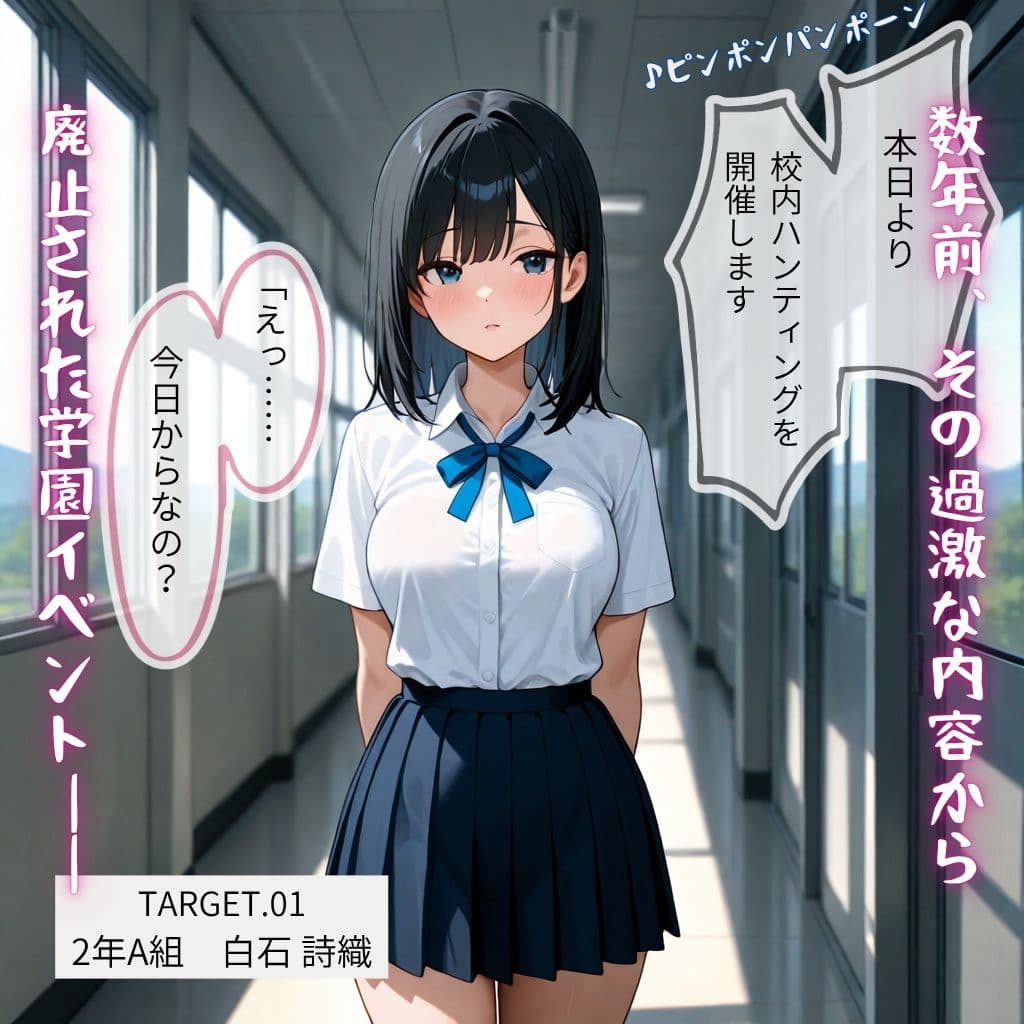校内ハンティング 〜REVIVAL〜 TARGET.01 白石詩織FILE.1 サンプル2
