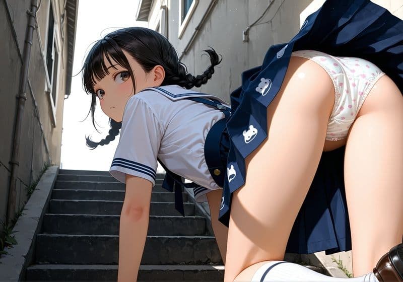 女の子の制服の中身をガン見したい2 サンプル7