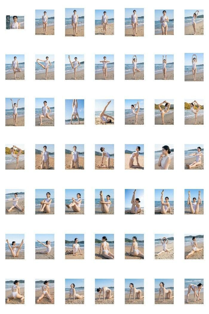 【AI生成】写真集No.001 ピラティスインストラクター美涼 サンプル3