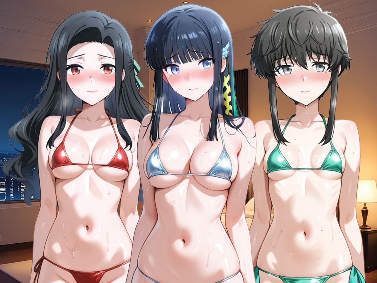 ヒロイン屋敷 -魔法科○校の○等生篇- サンプル1