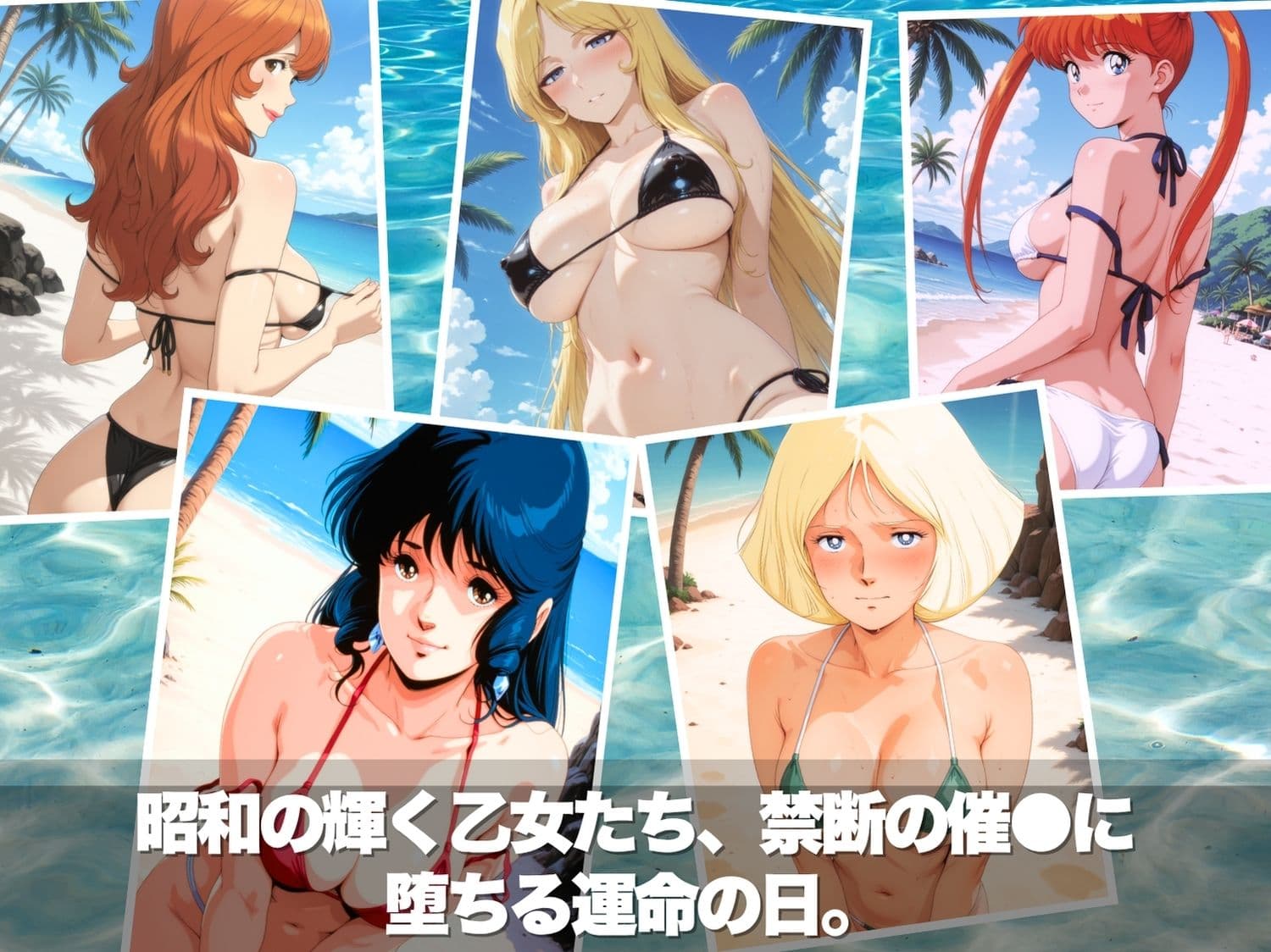 灼熱の砂浜で溶かされた青春 vol.2 サンプル1