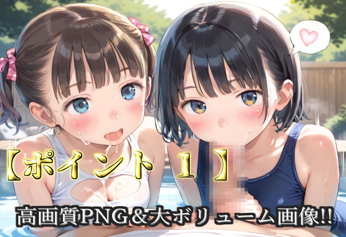 【プレミアシリーズ】【豪華特典あり】スク水つるぺたロリ学園乱交 真夏の混浴温泉で集団乱痴  修学旅行編【500個】 サンプル3