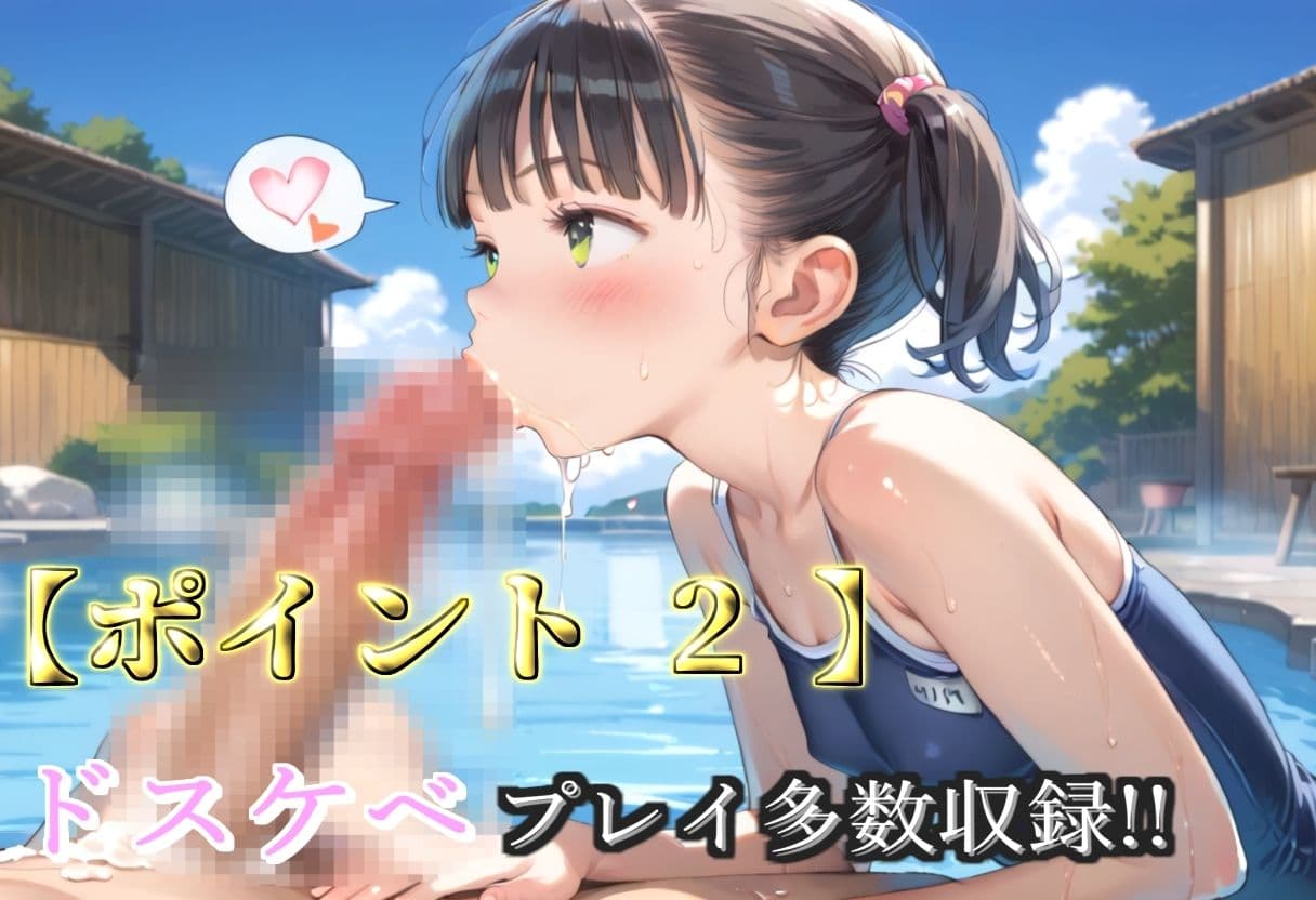 【プレミアシリーズ】【豪華特典あり】スク水つるぺたロリ学園乱交 真夏の混浴温泉で集団乱痴  修学旅行編【500個】 サンプル4