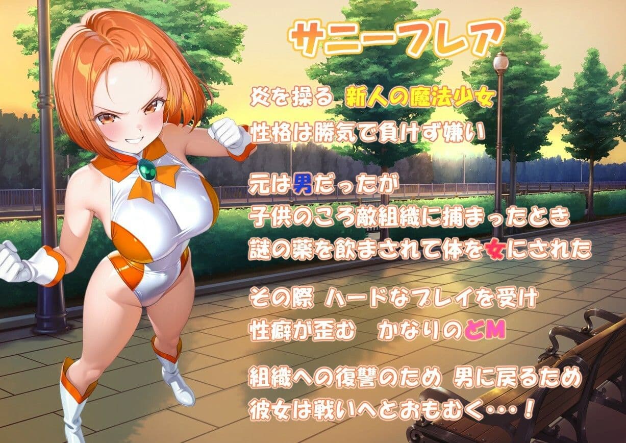 敗辱の魔法少女 〜私はヒーローとしても女としても完敗しました・・・〜 サンプル1