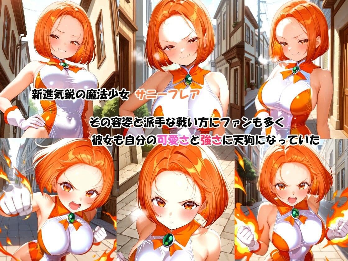 敗辱の魔法少女 〜私はヒーローとしても女としても完敗しました・・・〜 サンプル2