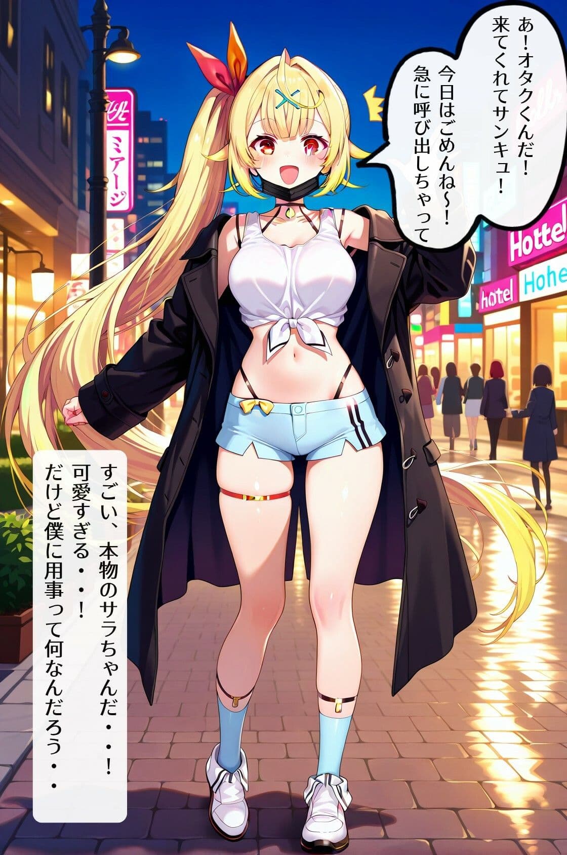 星川〇ラ  スパチャVIPオタク君への秘密の濃厚イチャラブごほーし撮影会 サンプル1
