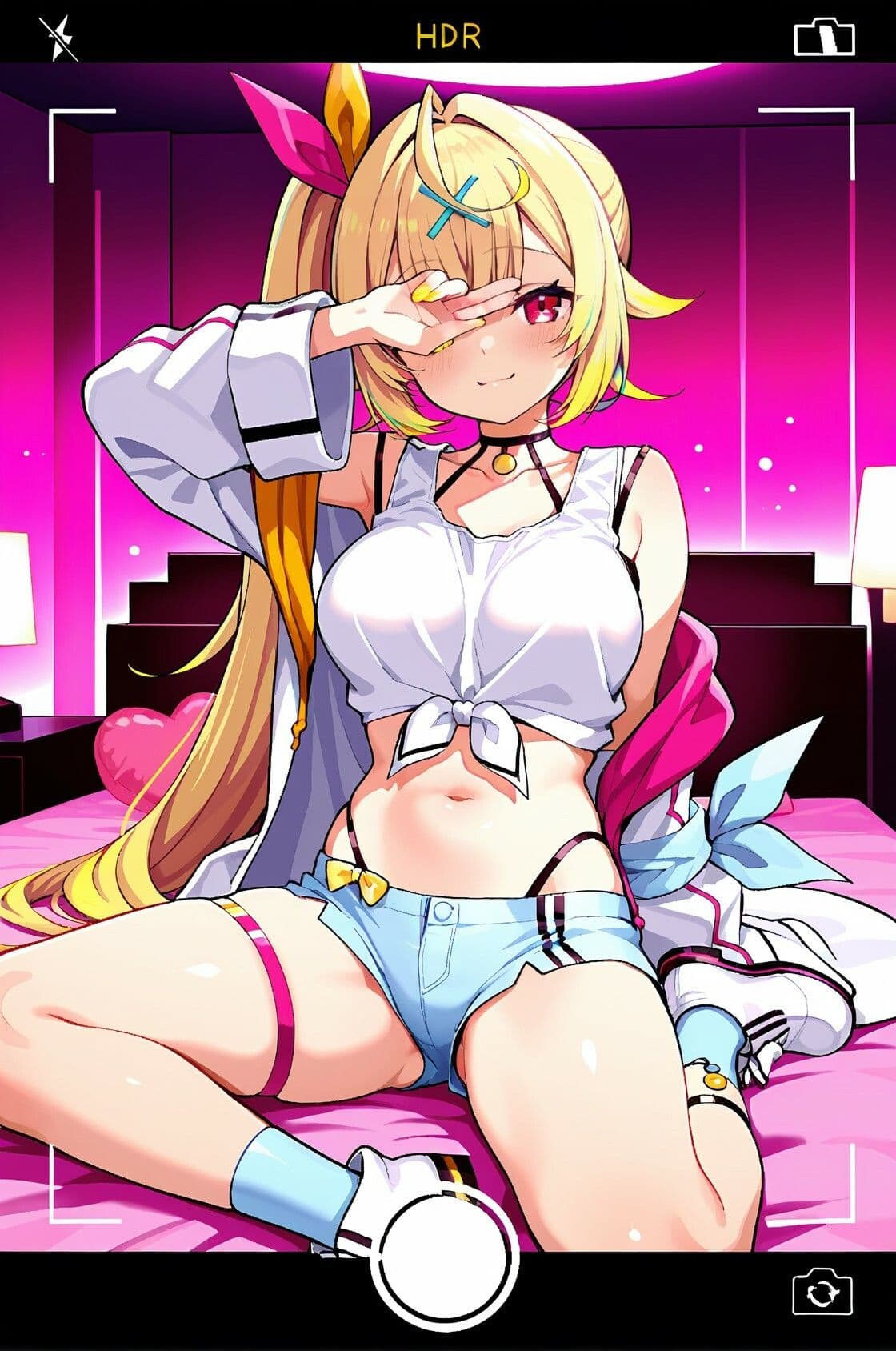 星川〇ラ  スパチャVIPオタク君への秘密の濃厚イチャラブごほーし撮影会 サンプル2