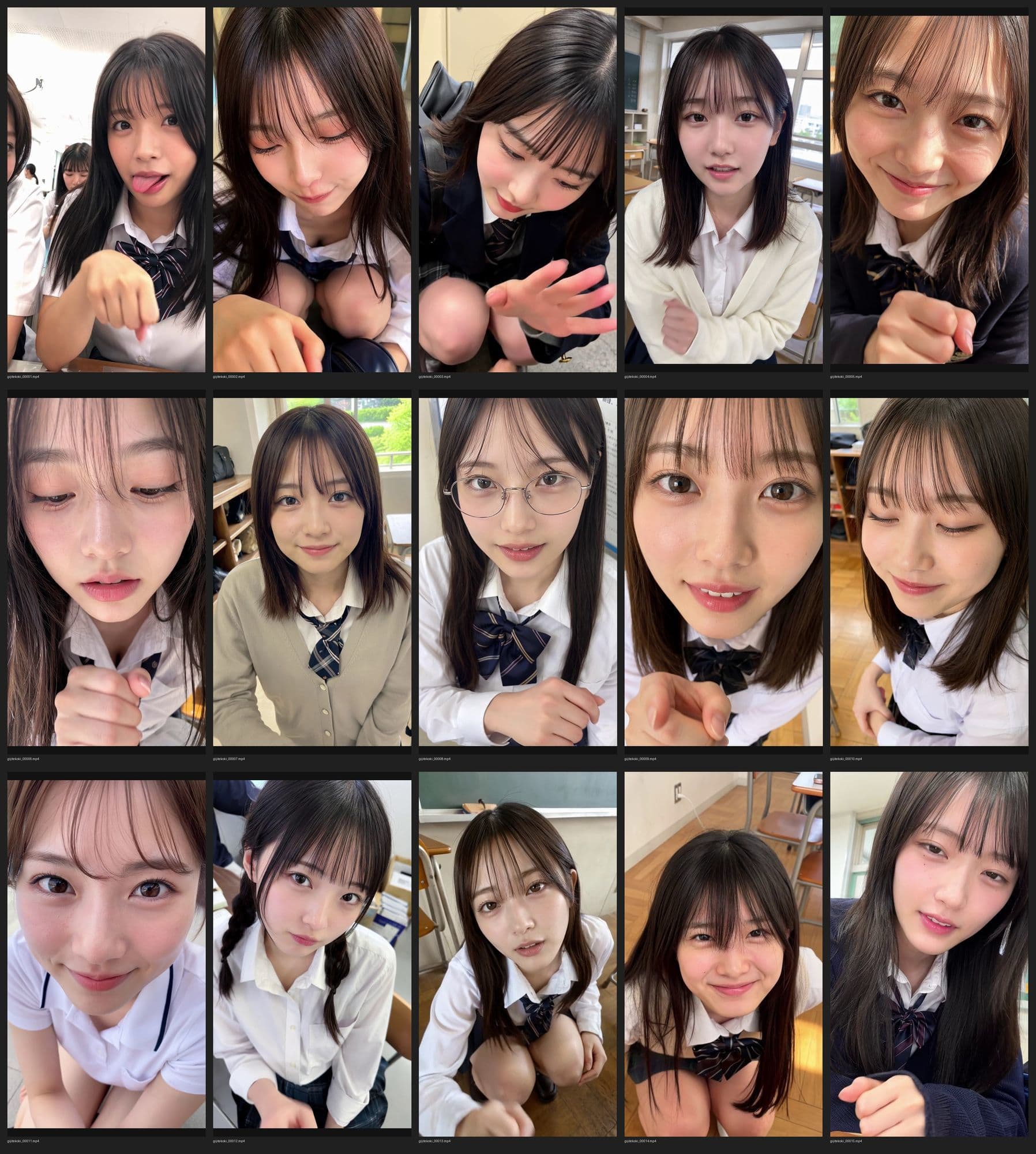 何といってもどうしても！可愛いJ○に手でシコシコされたい！＋他  約18分 サンプル1