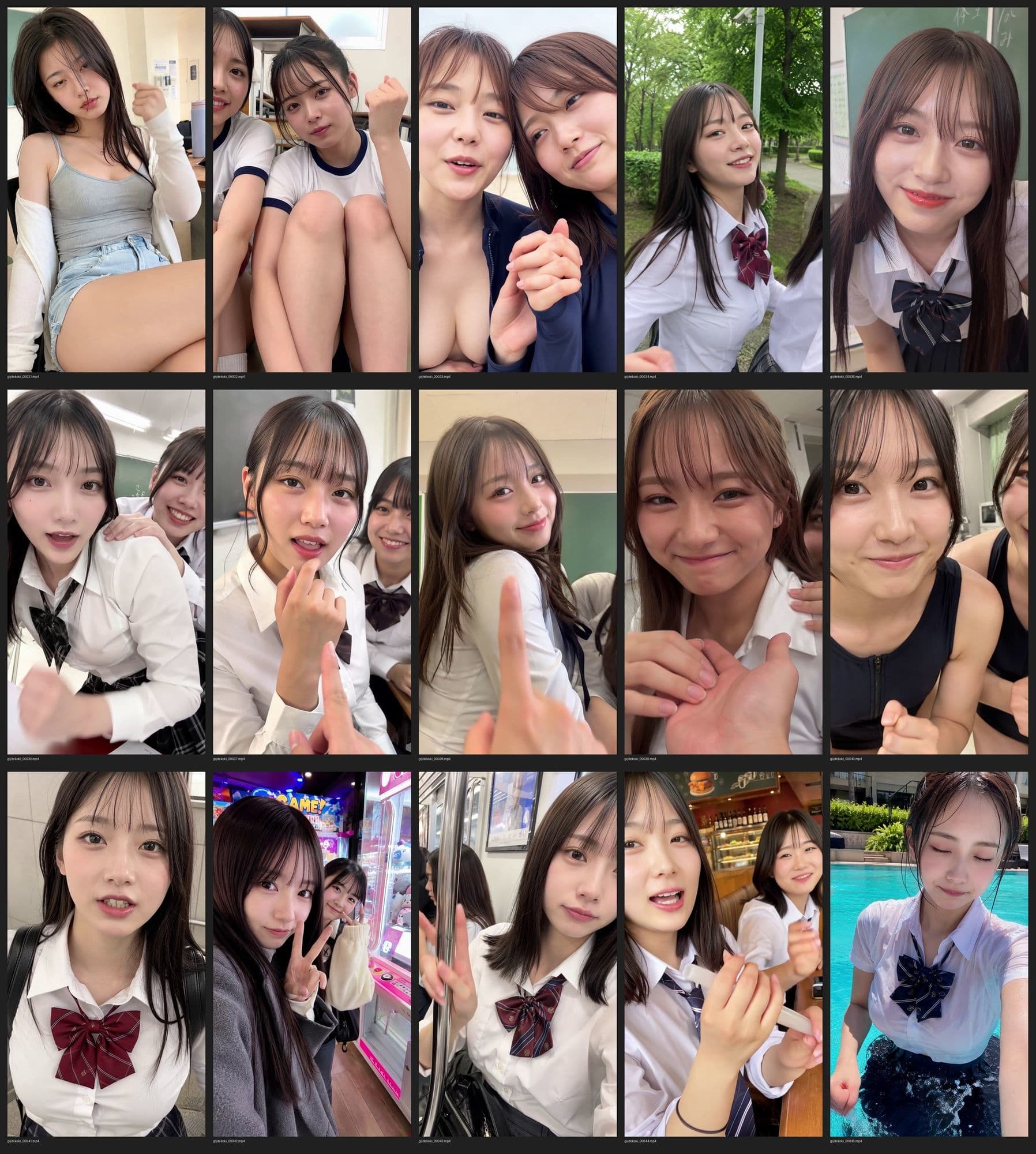 何といってもどうしても！可愛いJ○に手でシコシコされたい！＋他  約18分 サンプル3