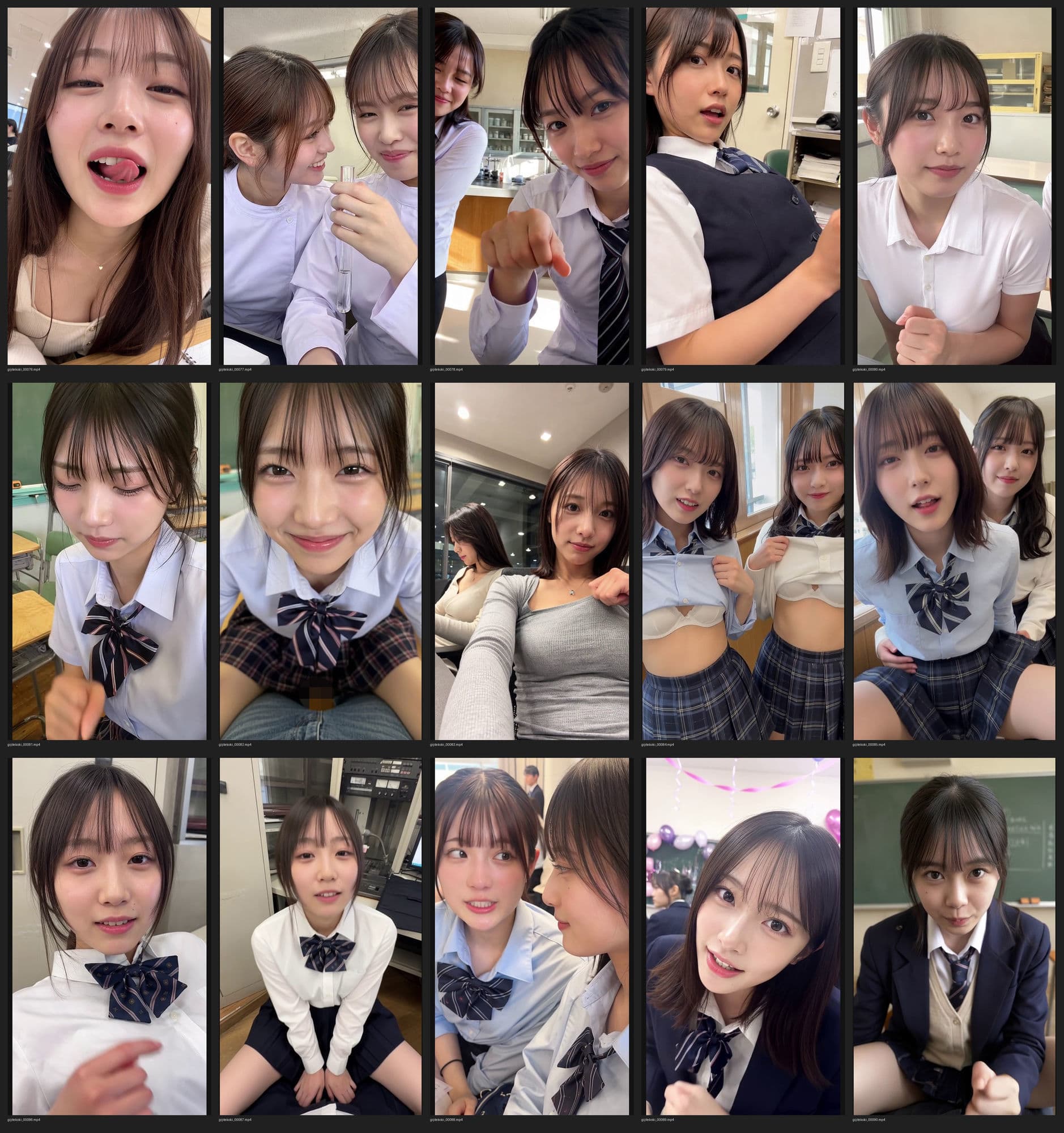 何といってもどうしても！可愛いJ○に手でシコシコされたい！＋他  約18分 サンプル6