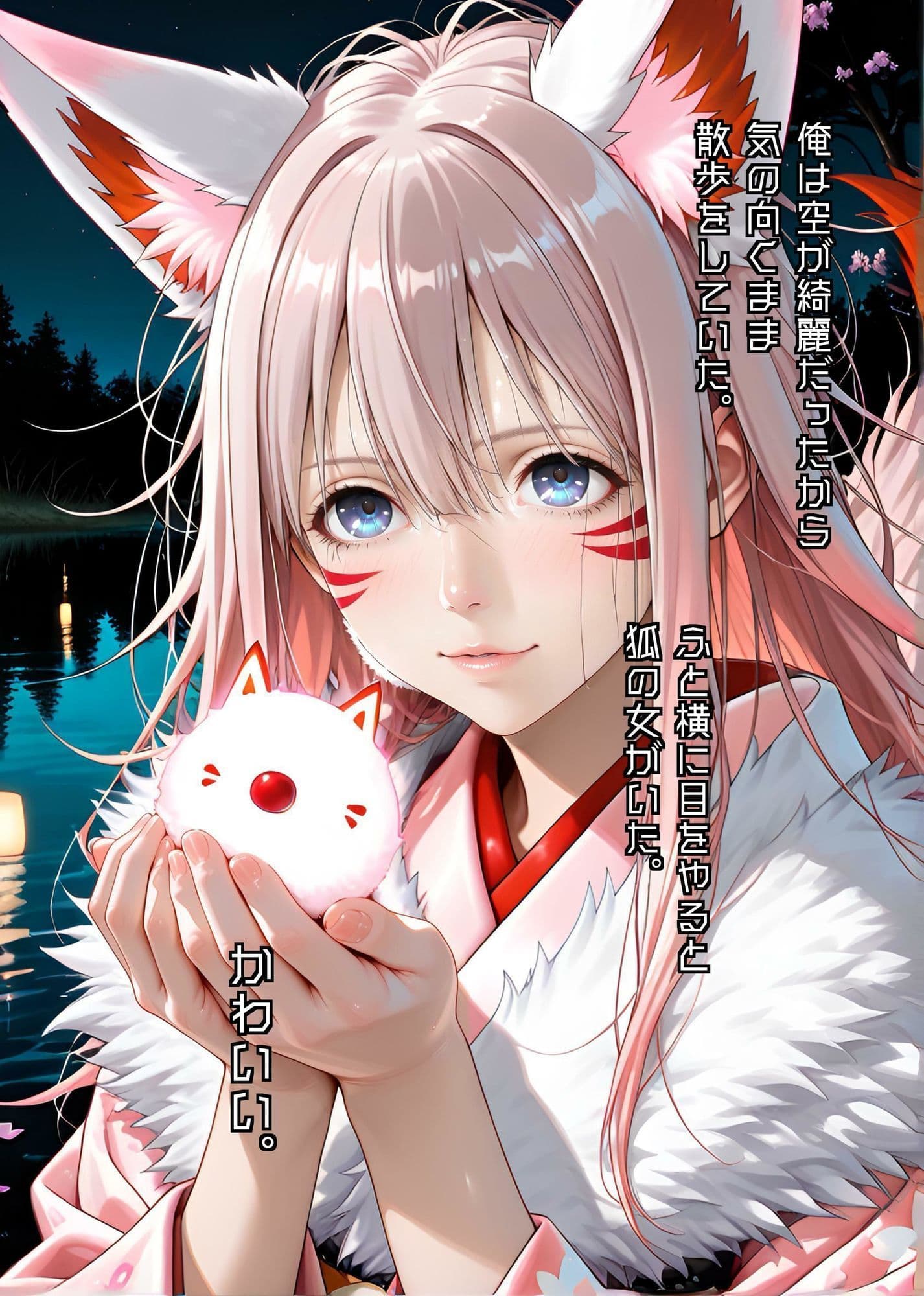 亜人種 純粋無垢な妖狐みつけた -処女の妖狐を犯し続けた結果- 夜桜明里（YozakuraAkari） サンプル1