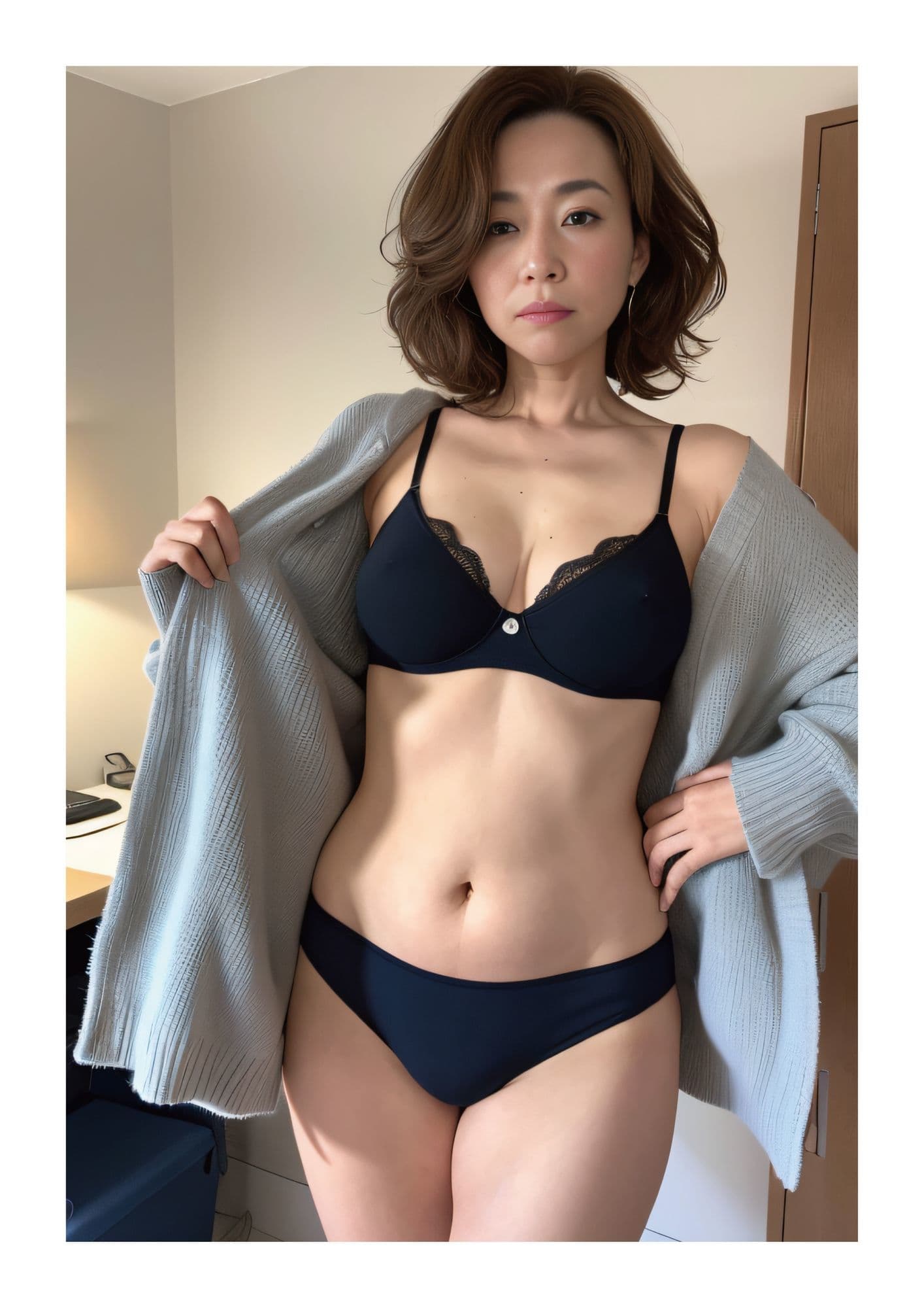 奥さん！パンツの匂い嗅がせてくださいッ！！！ サンプル6