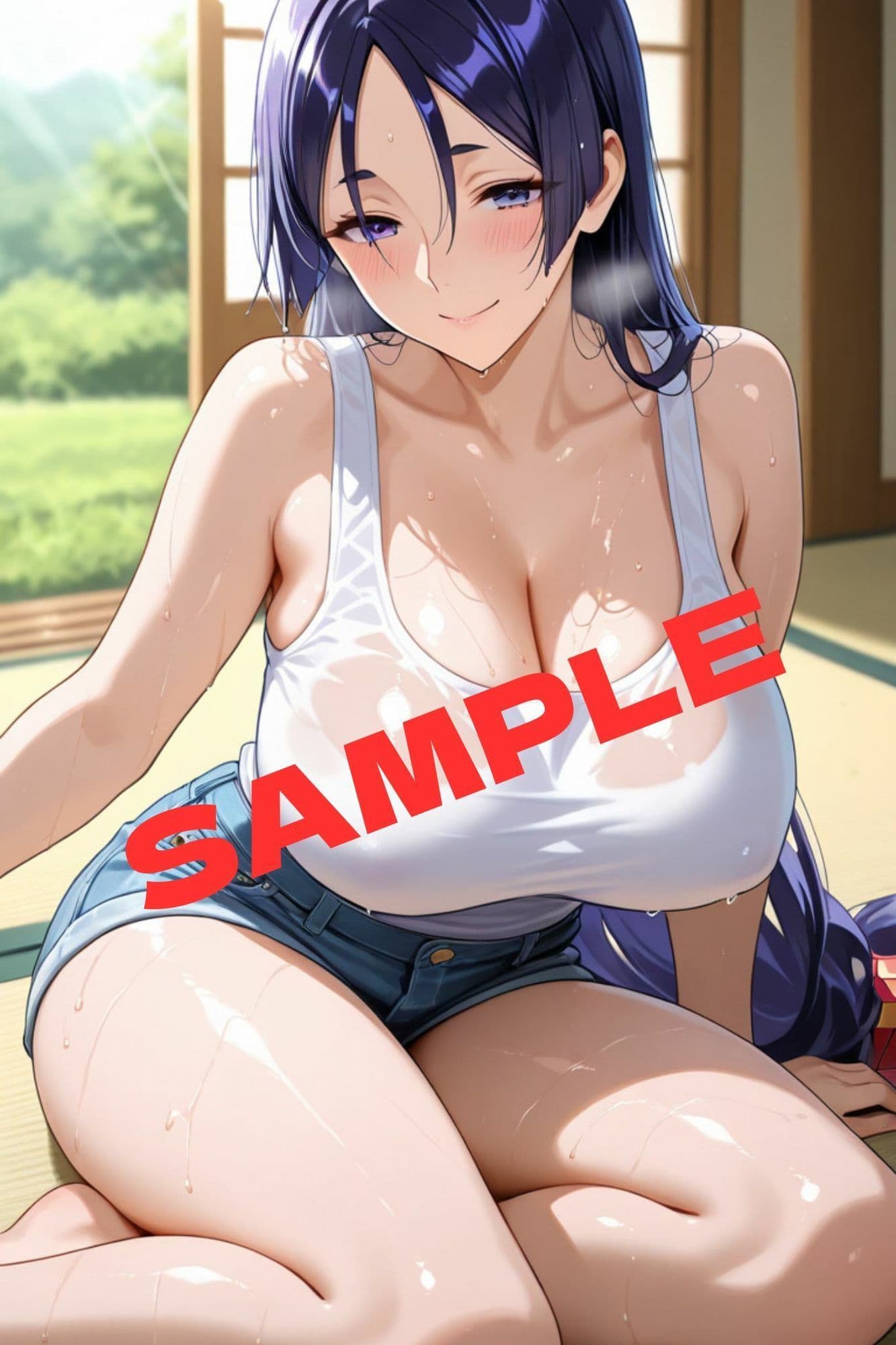 日本サー○ァント真夏の汗だくS○X サンプル1