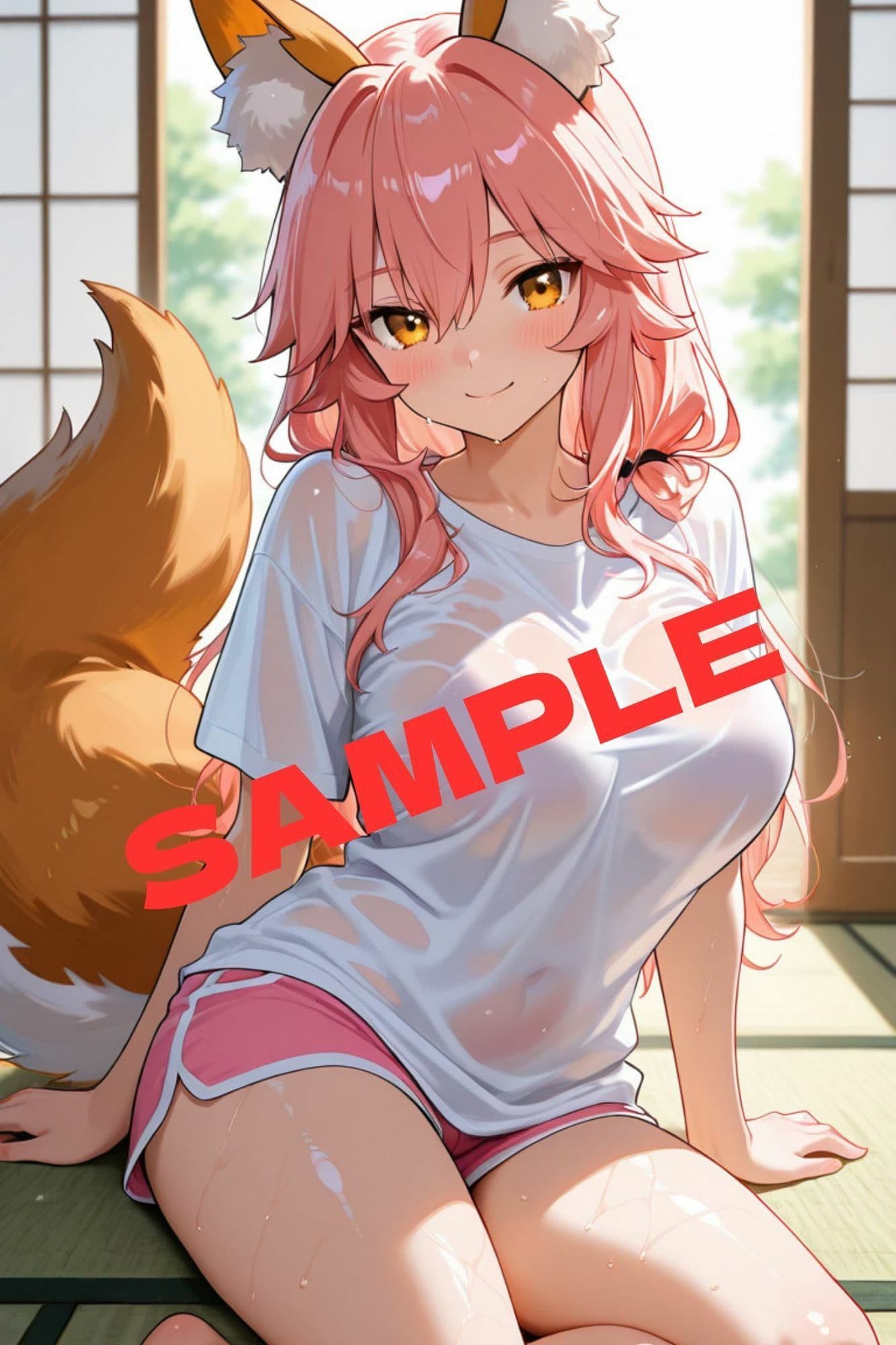日本サー○ァント真夏の汗だくS○X サンプル5