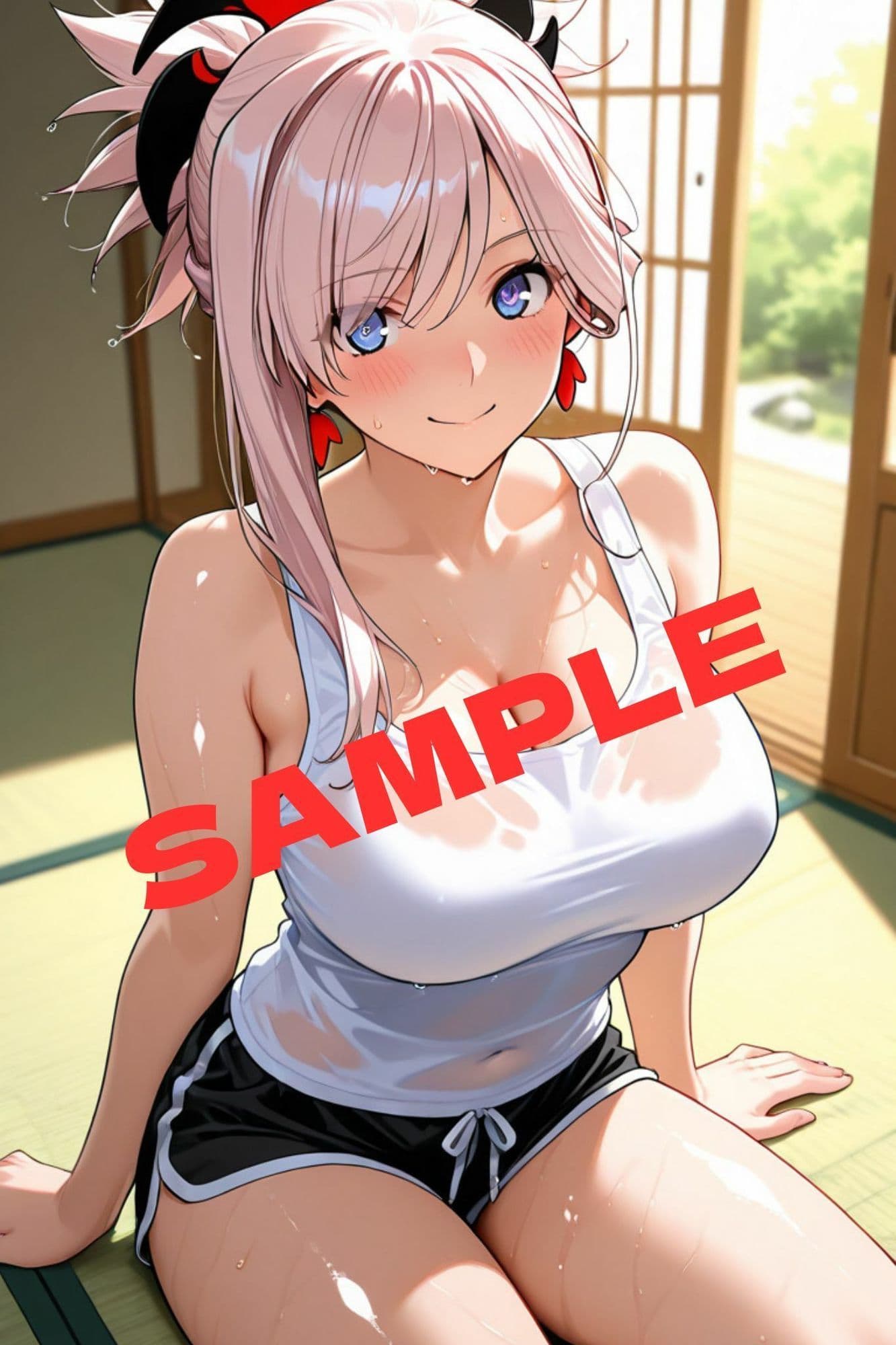日本サー○ァント真夏の汗だくS○X サンプル9