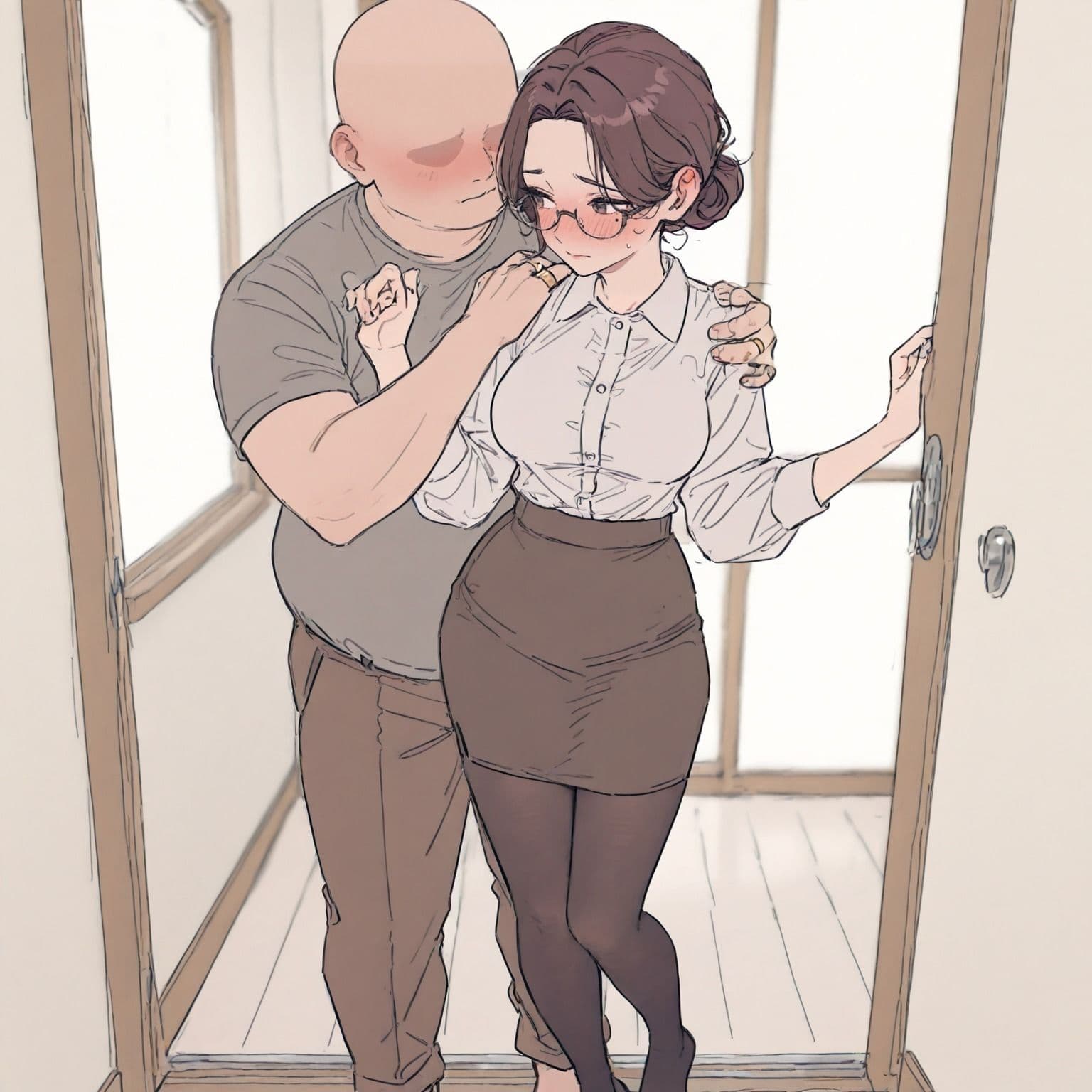 地味で貞淑な隣の人妻が尻穴で堕ちるまで サンプル2