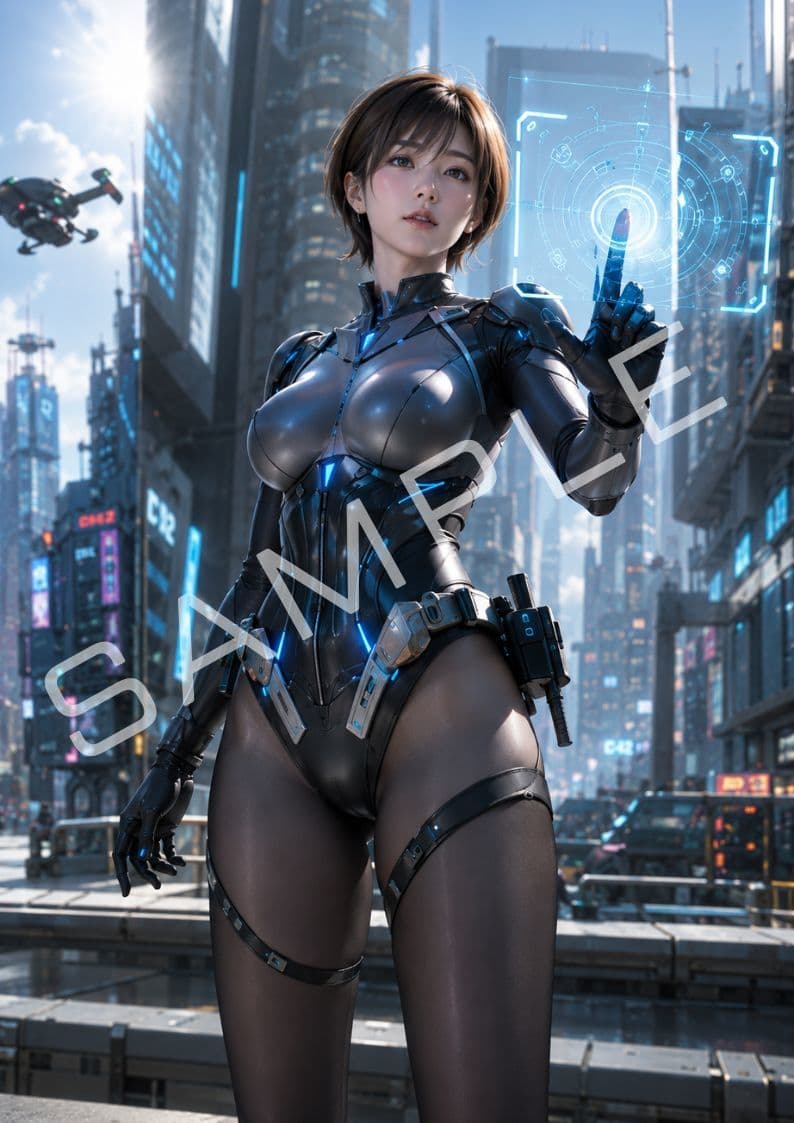 Sci-Fi Heroine Collection MISAKI Mission 01 サンプル2