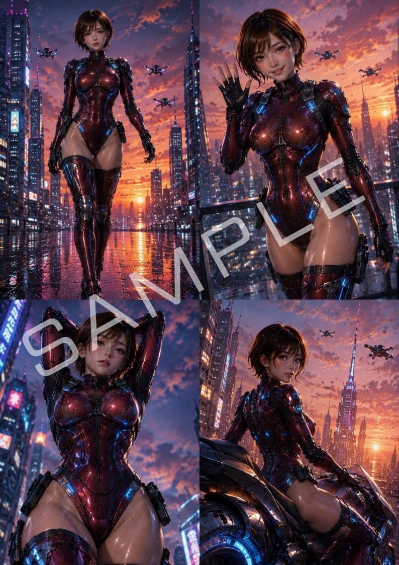 Sci-Fi Heroine Collection MISAKI Mission 01 サンプル5