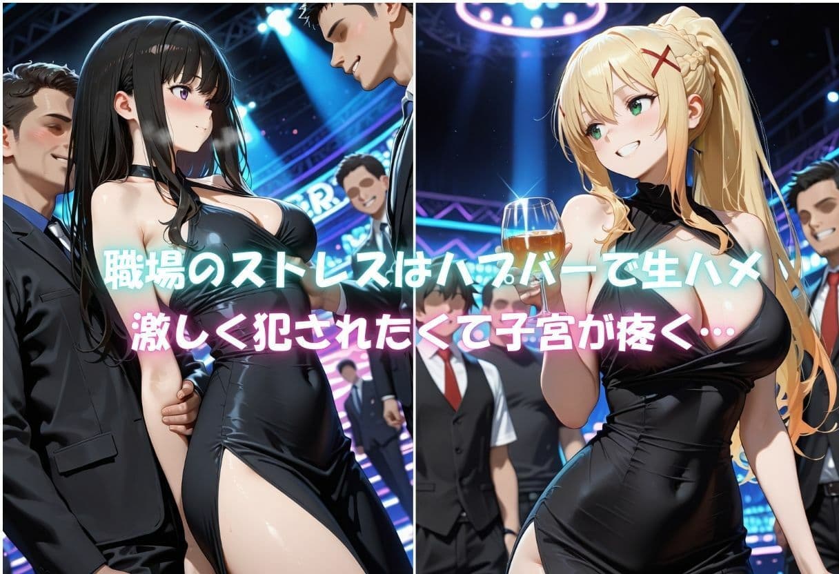 痴女の秘密のハプバーNight〜男たちを食い尽くす乱交プリンセス〜 サンプル4