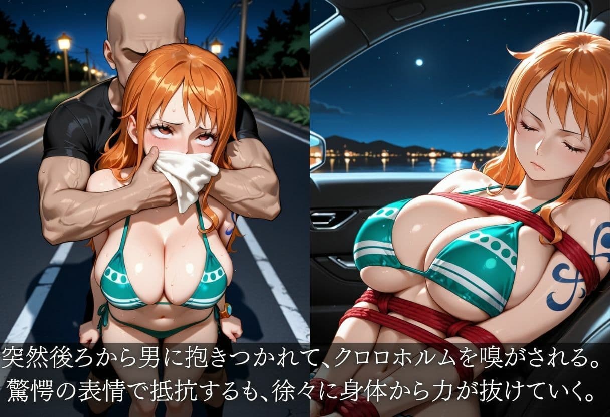 仮装美女3人拉致 〜クロロホルムで眠らされた美女3人連続倉庫調教〜 サンプル1
