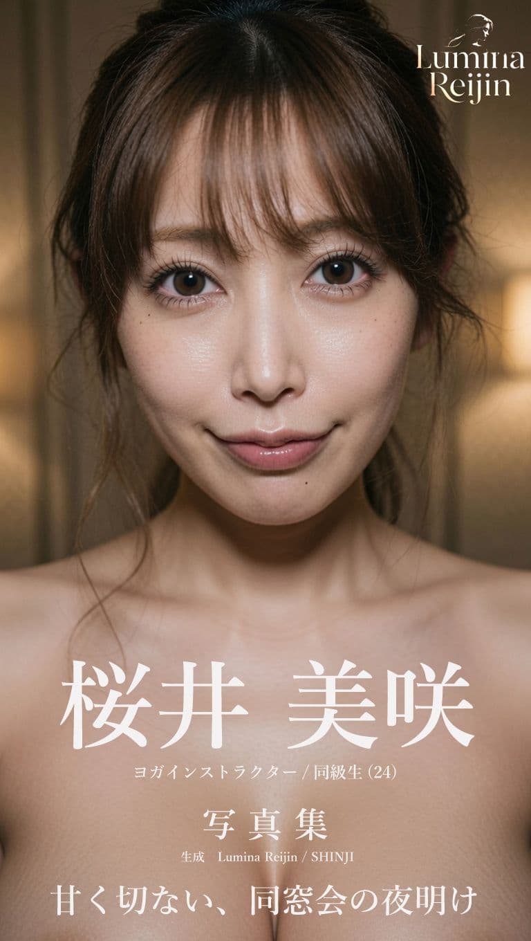 IMAGE VIDEO ＆ AI写真集 Vol.3 桜井 美咲 ヨガインストラクター/同級生 「甘く切ない、同窓会の夜明け」 サンプル2