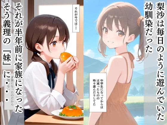 両親の再婚で「義理の妹」となった幼馴染と中出しえっちした話 サンプル2