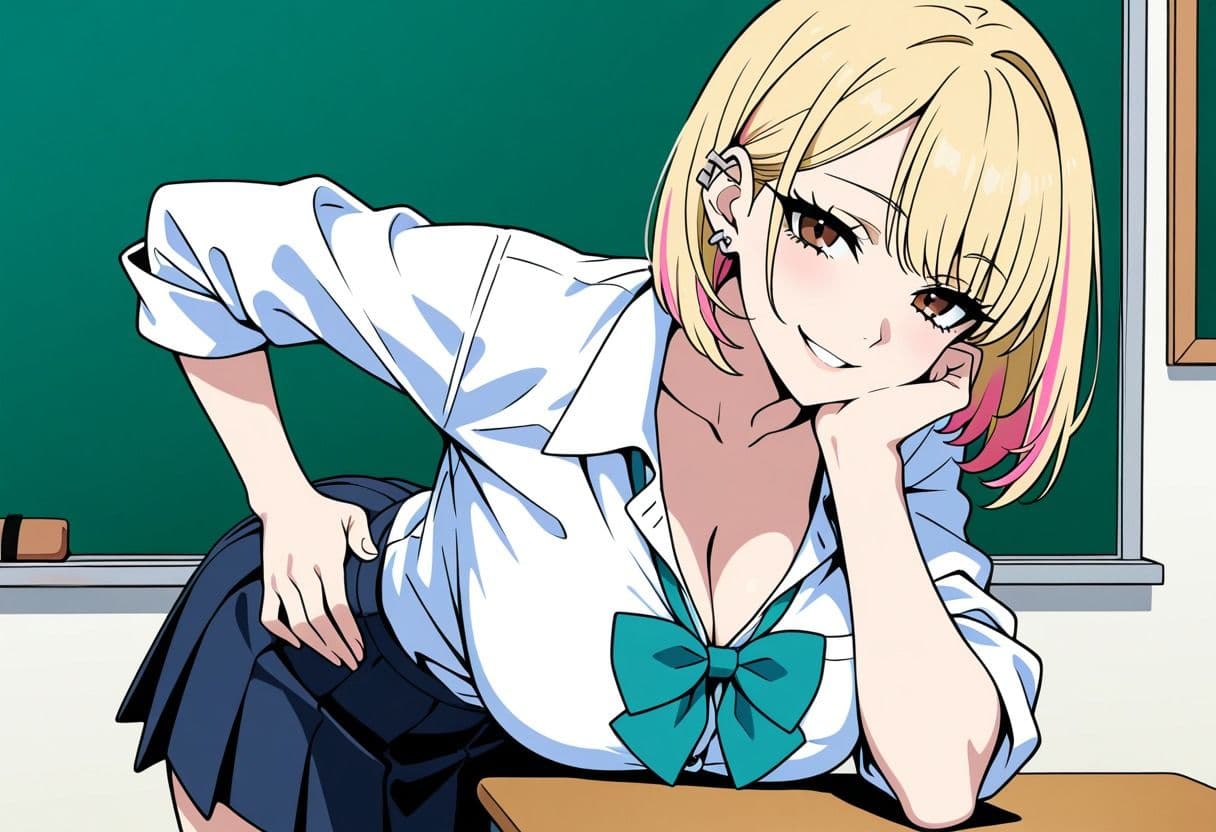 制服ギャルと中出しセックス サンプル1