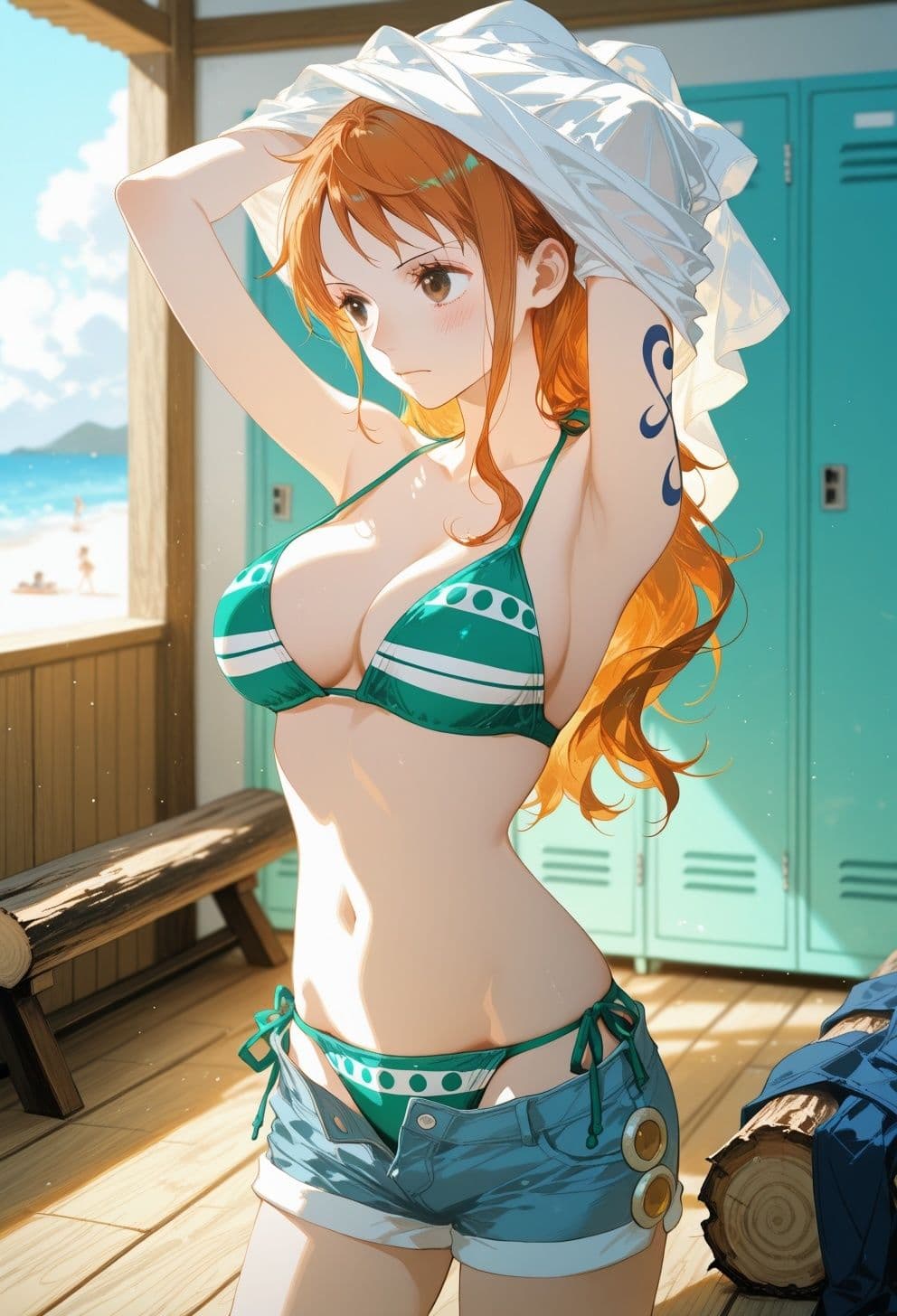 絶世の美女、快楽に屈する  :抗えない夏の支配   ◯ミ サンプル5