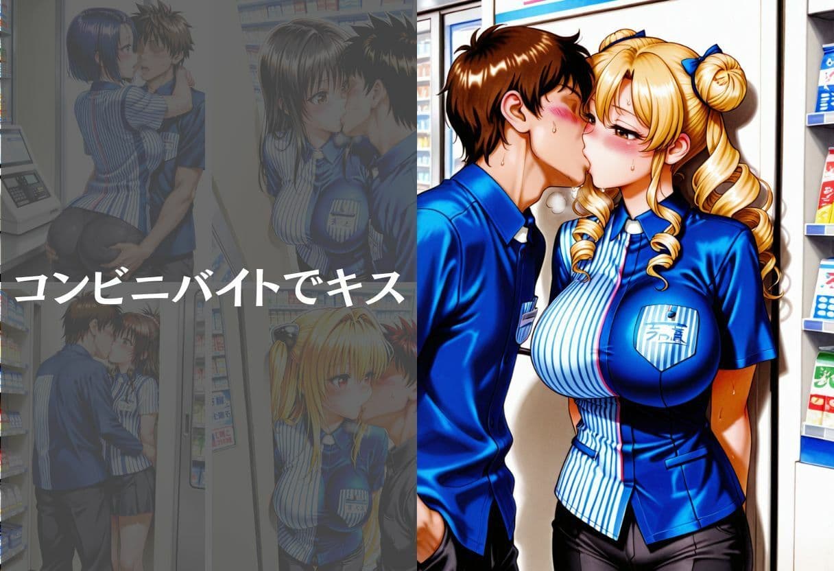アルバイトに疲れ切った巨乳美女学生が、バイト先の先輩に勤務中に寝取られ快楽堕ちした話 Vol.1 サンプル7
