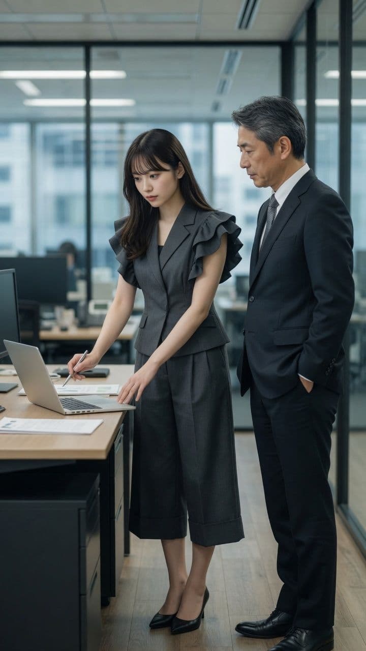 オフィスの気になる女性に無許可でかぶりつき放題 サンプル3
