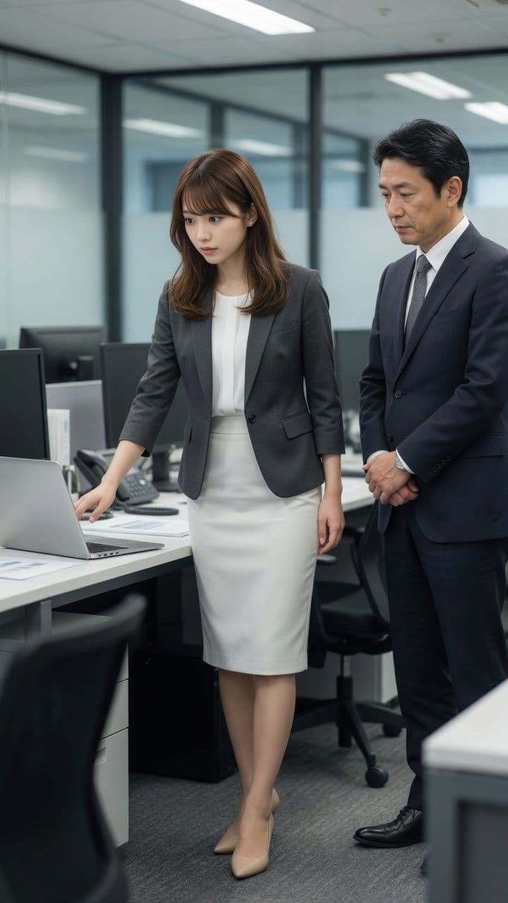 オフィスの気になる女性に無許可でかぶりつき放題 サンプル6