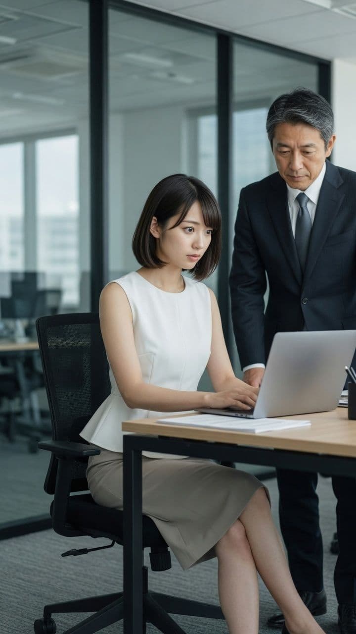 オフィスの気になる女性に無許可でかぶりつき放題 サンプル7