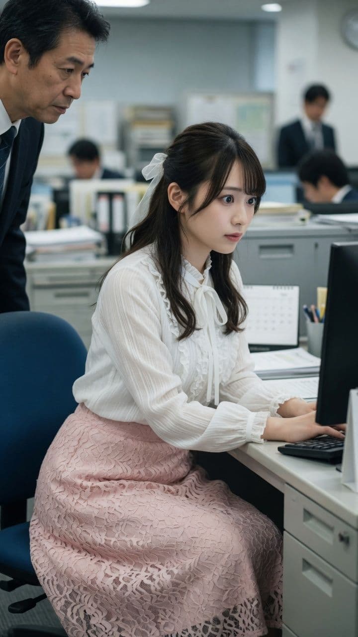 オフィスの気になる女性に無許可でかぶりつき放題 サンプル10