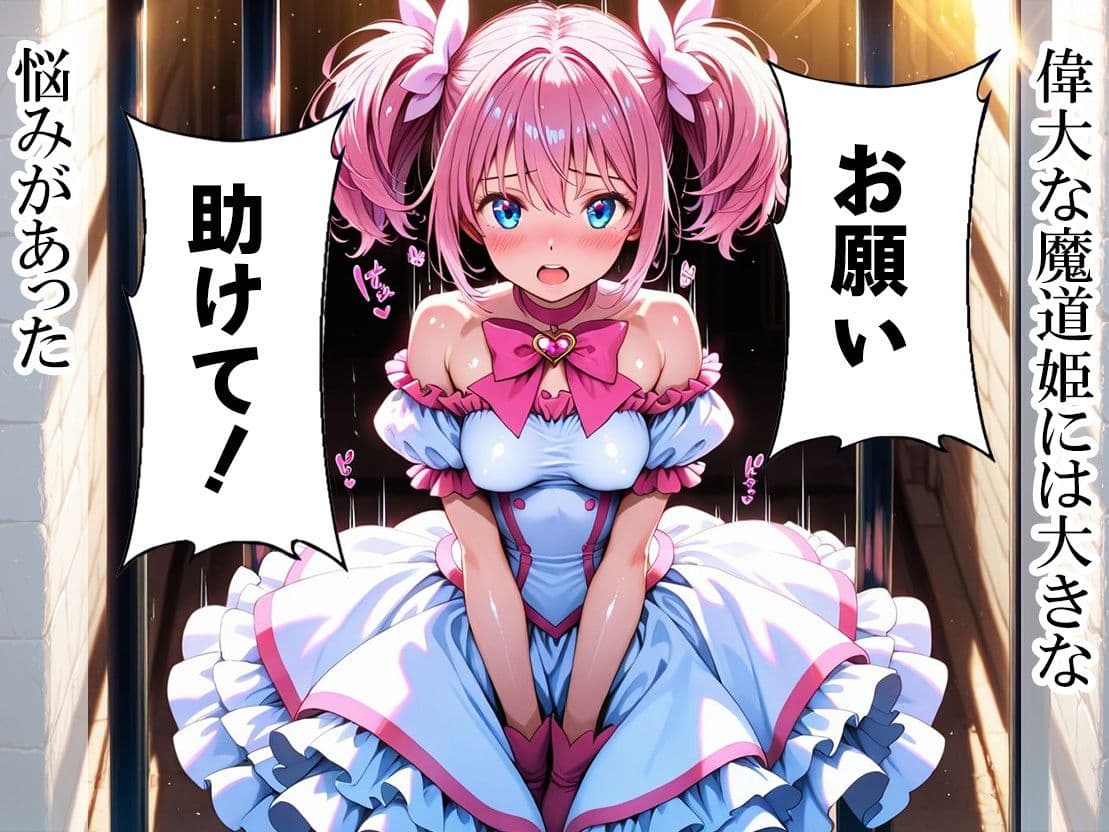 聖乳の魔道姫ー搾り取られる魔力ミルクー サンプル1