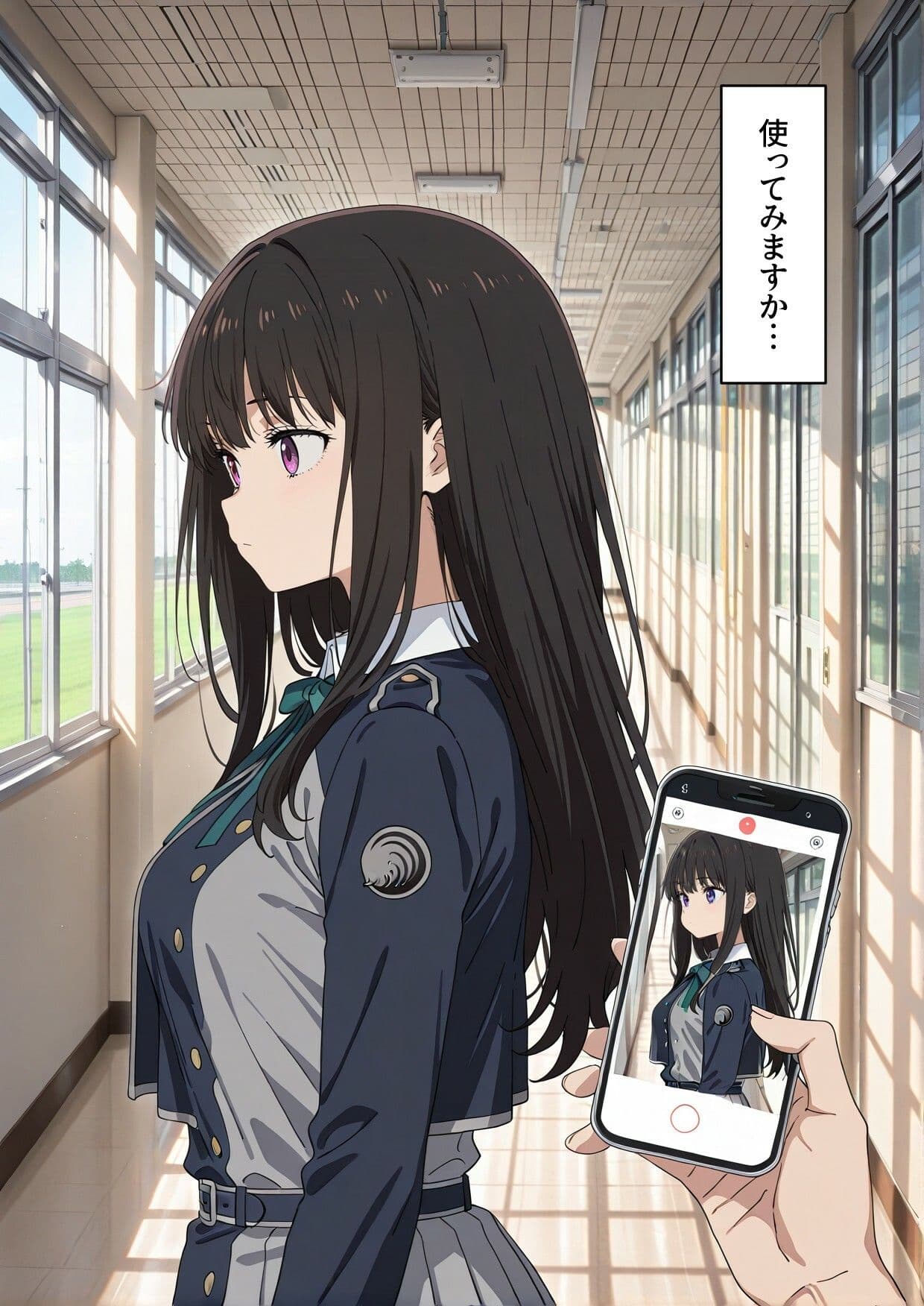学園〇眠ヒロインズ リコリス・リ〇イル 井ノ上たきな編 サンプル4