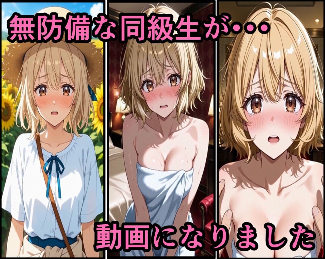 無防備すぎる同級生に、理性が追いつかなかった話 ―夏姫との初めて―【第10話動画版＋夏姫CG集】 サンプル1
